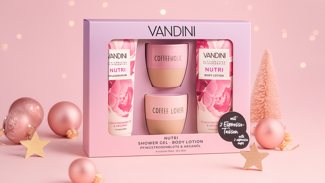 VANDINI Weihnachtsgeschenk-Set als Beitragsbild für den Giftguide