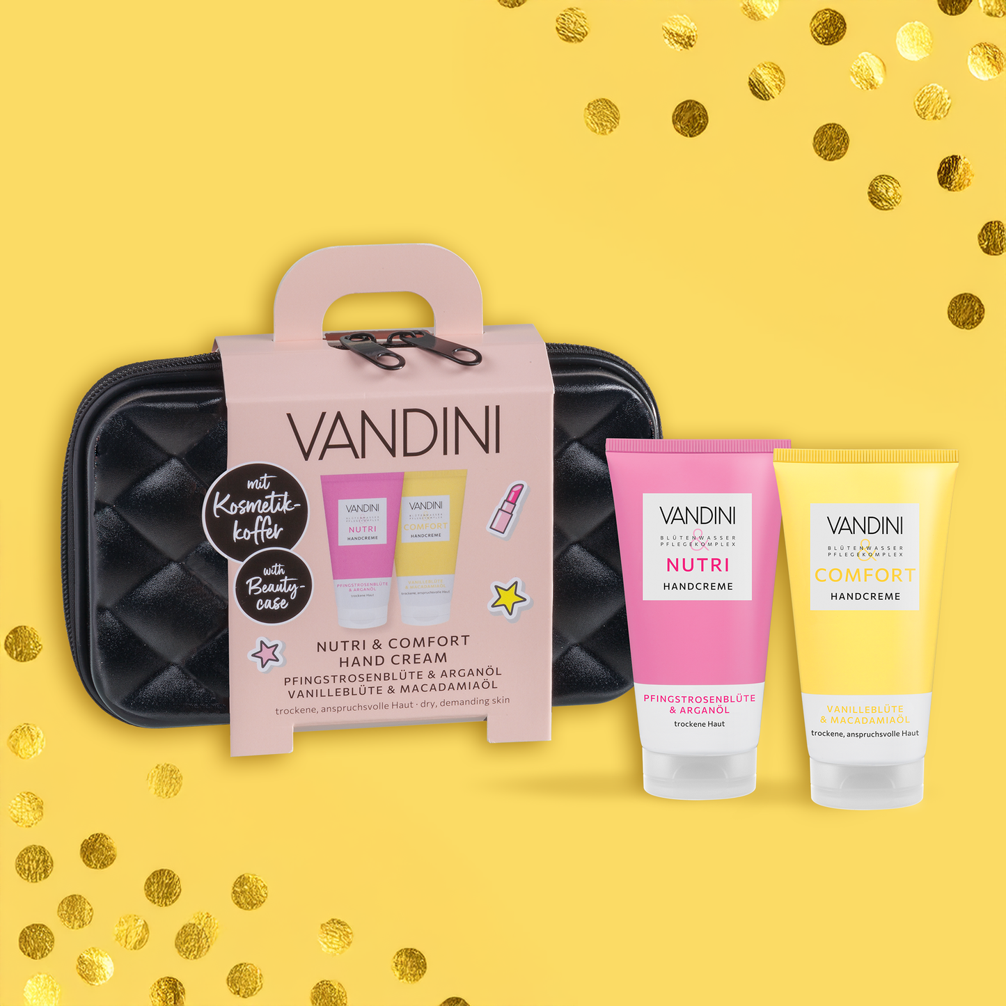 Geschenkset Kosmetik-Koffer NUTRI + COMFORT