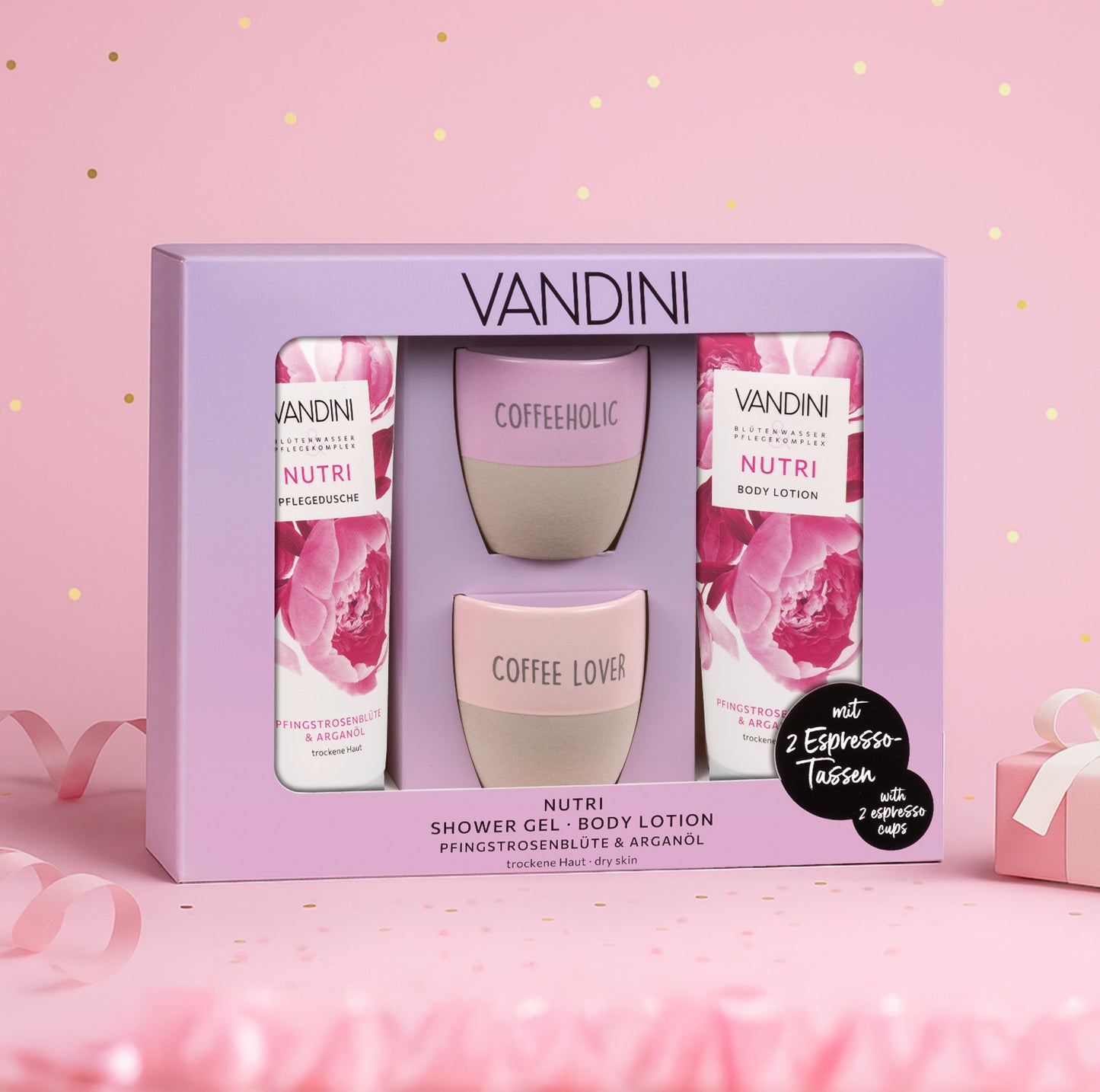 Geschenkset Espressotassen 2er-Set  NUTRI