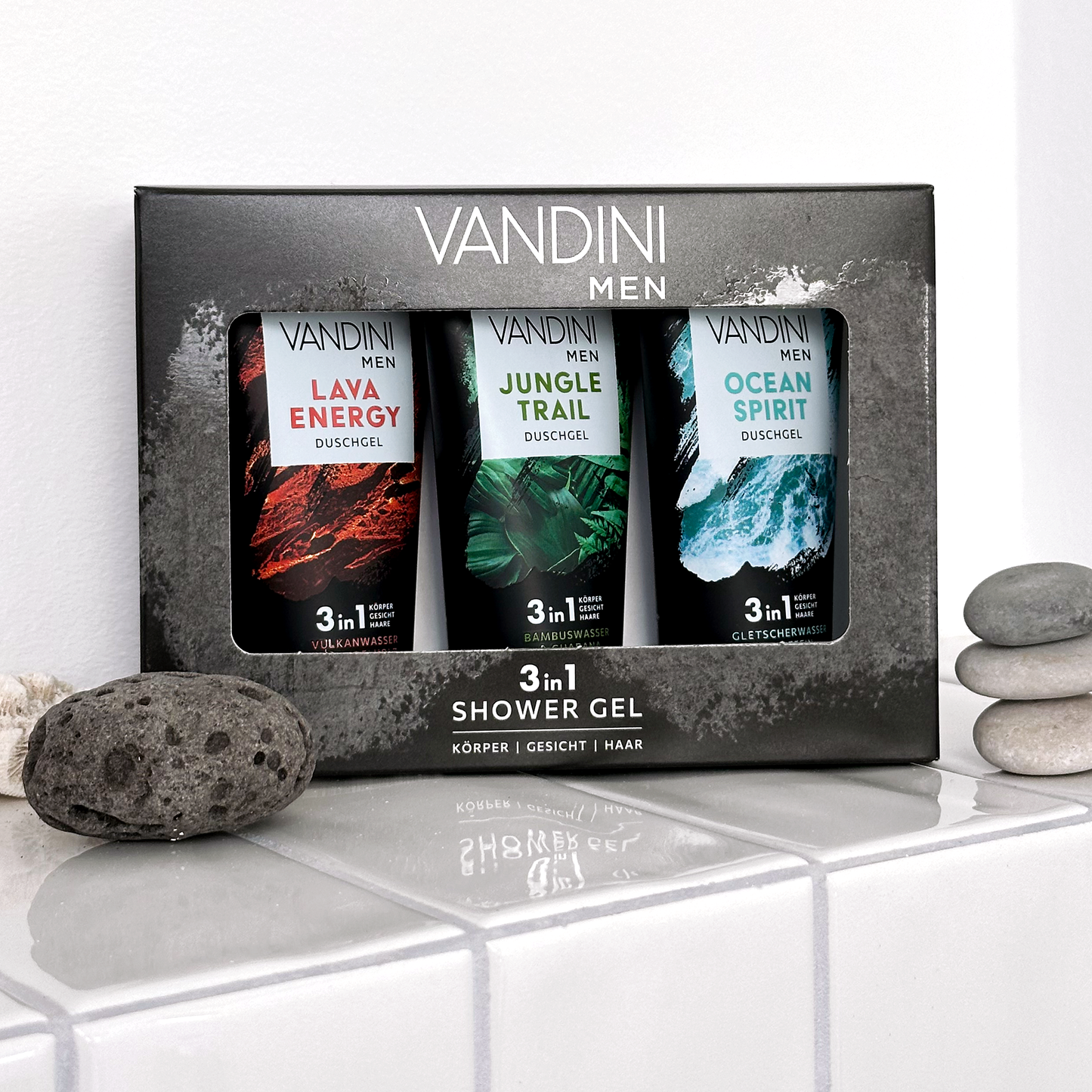 Geschenkset MEN Duschgel Trio