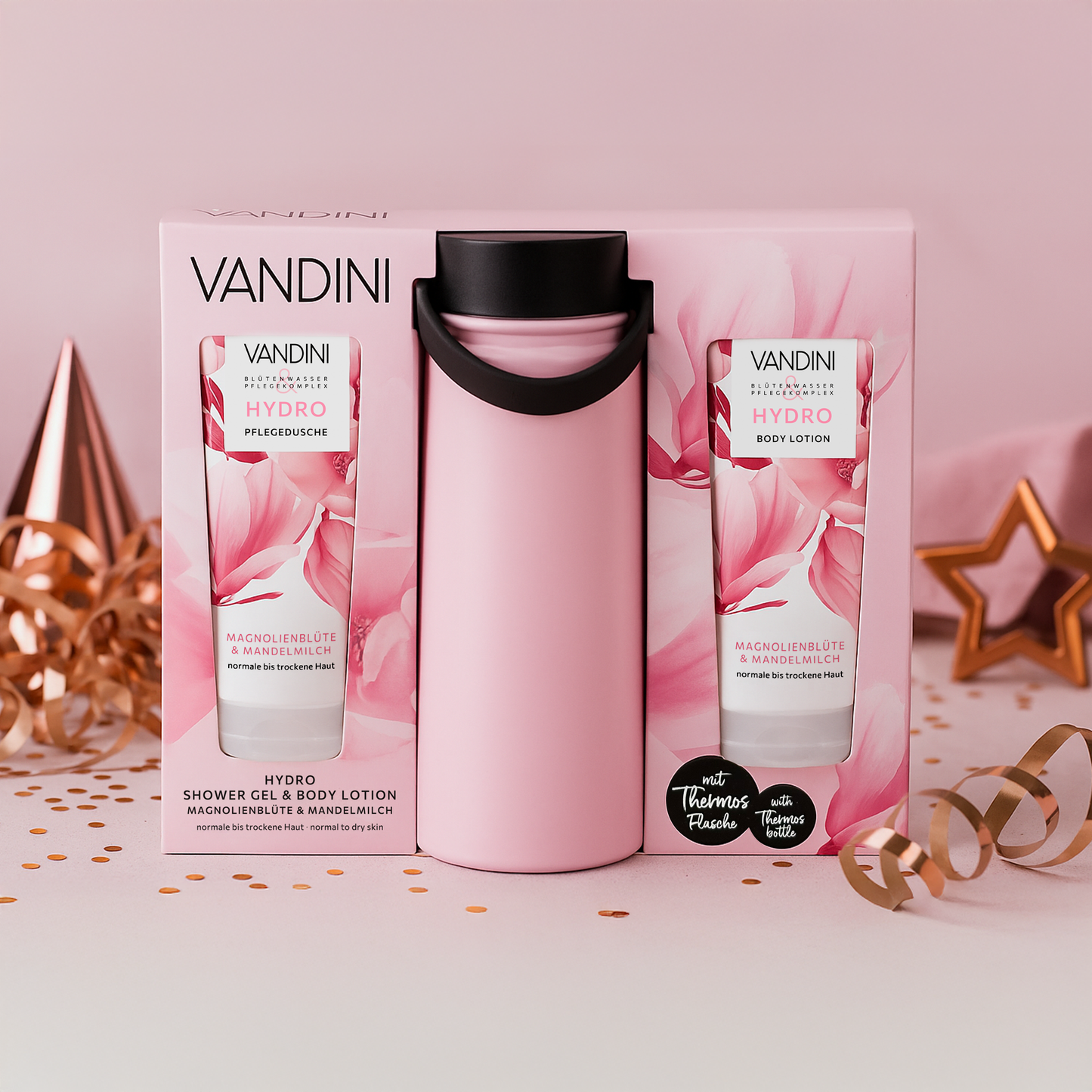 Geschenkset Thermosflasche  HYDRO