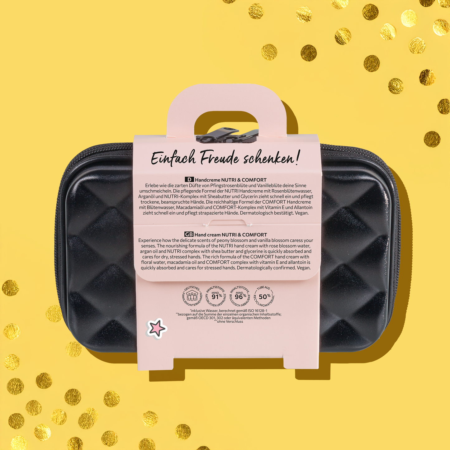 Geschenkset Kosmetik-Koffer NUTRI + COMFORT