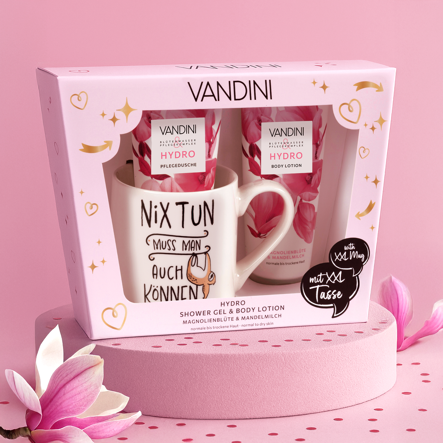 Geschenkset XXL Tasse "Nix Tun"  HYDRO