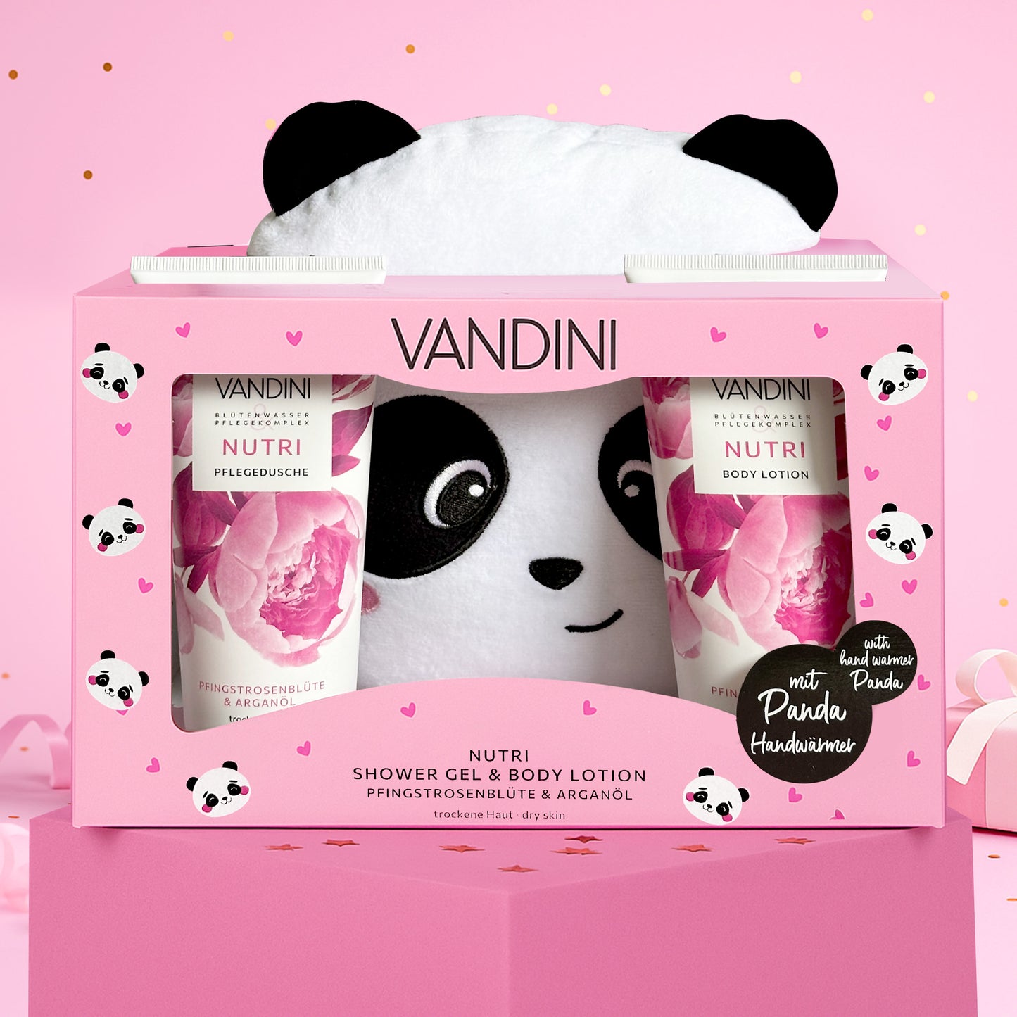 Geschenkset Handwärmer Panda NUTRI