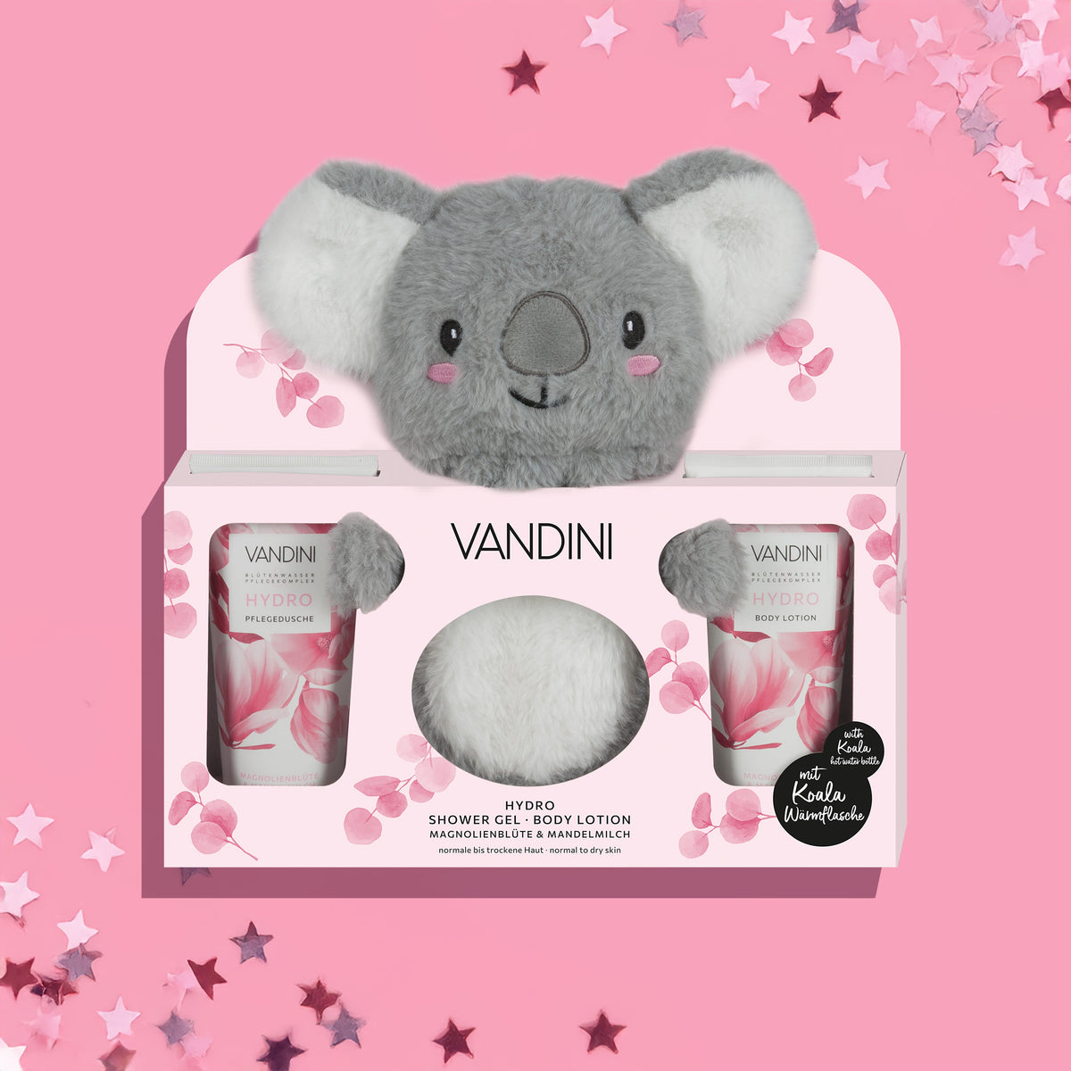 Geschenkset Motiv-Wärmflasche Koala HYDRO