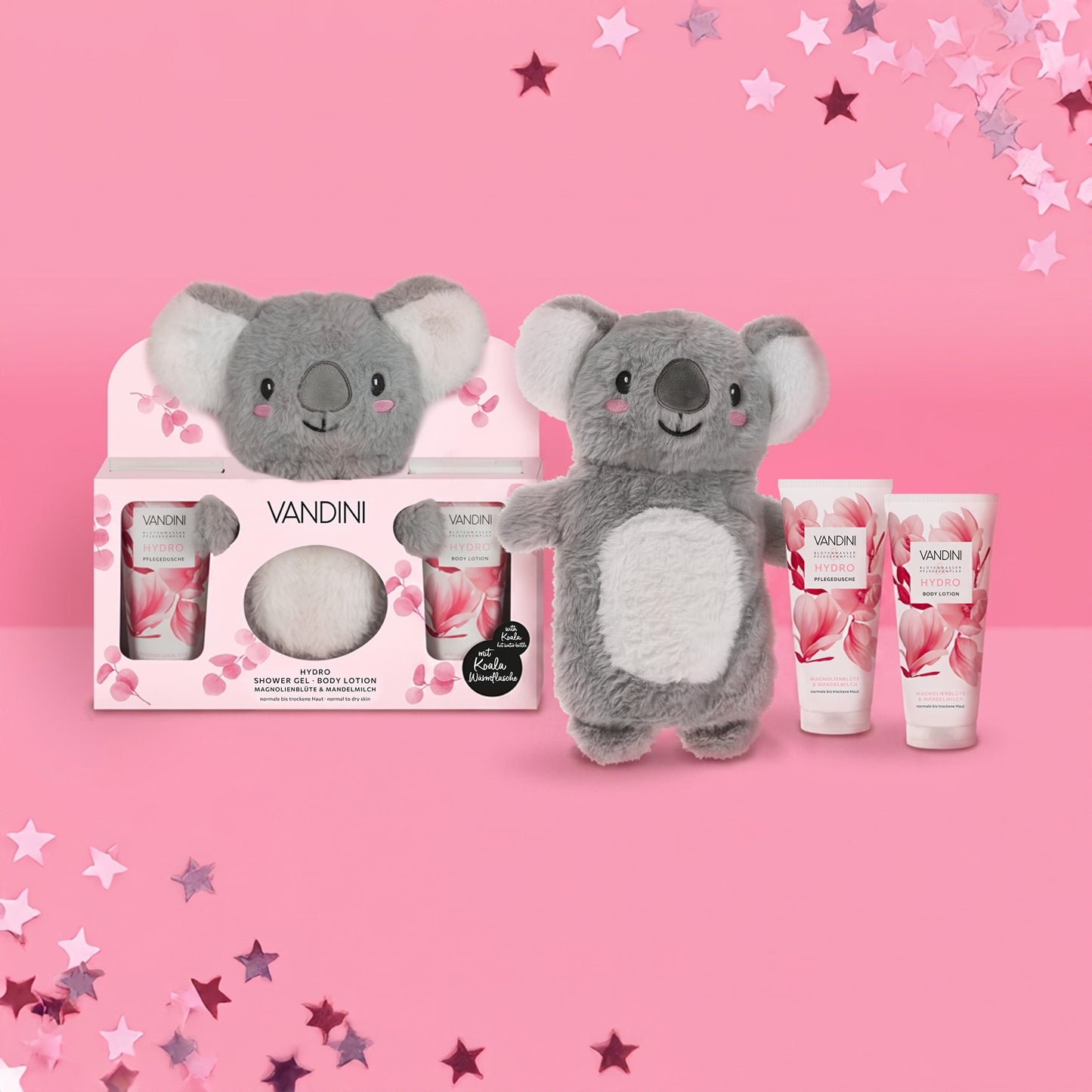 Geschenkset Motiv-Wärmflasche Koala HYDRO