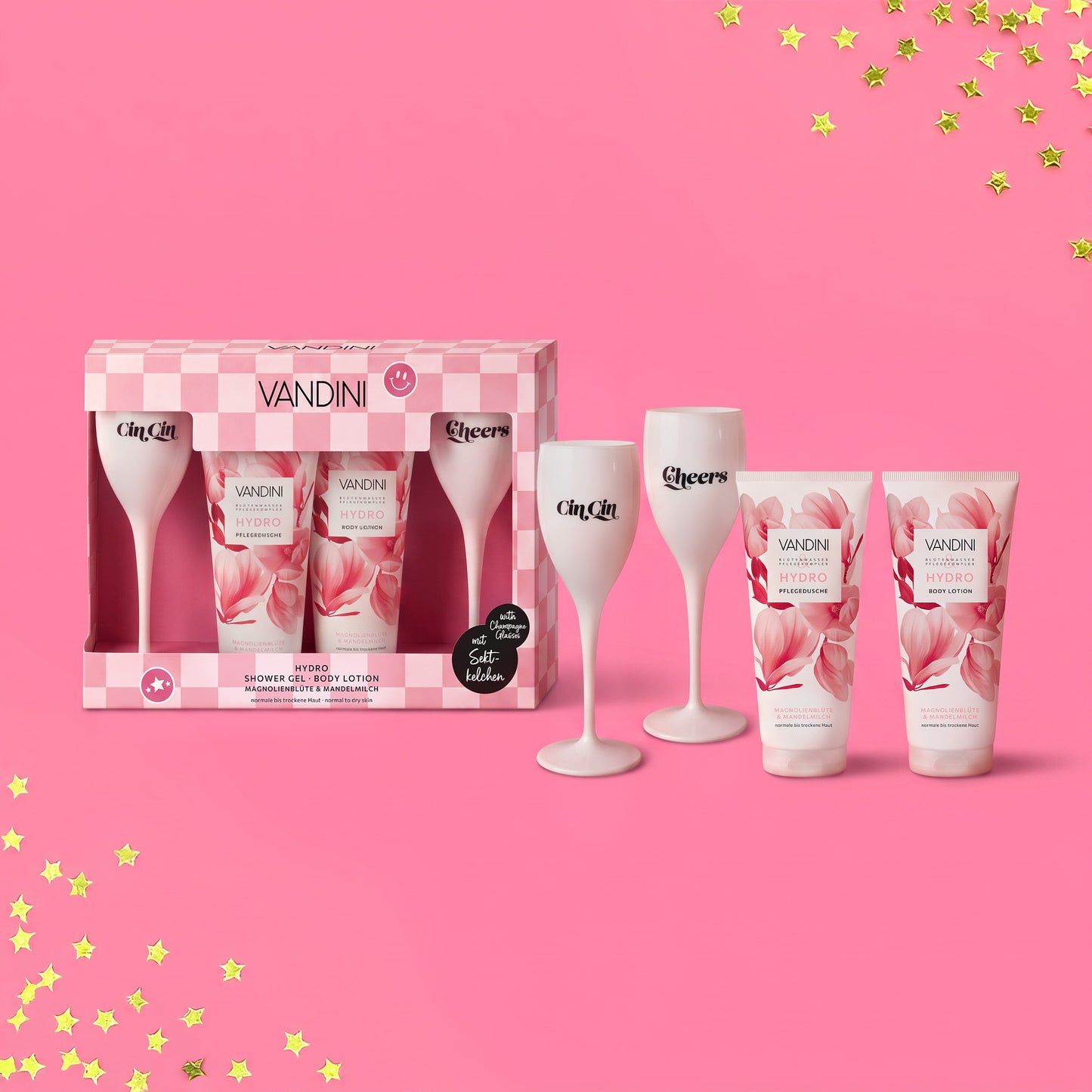 Geschenkset Sektkelche HYDRO
