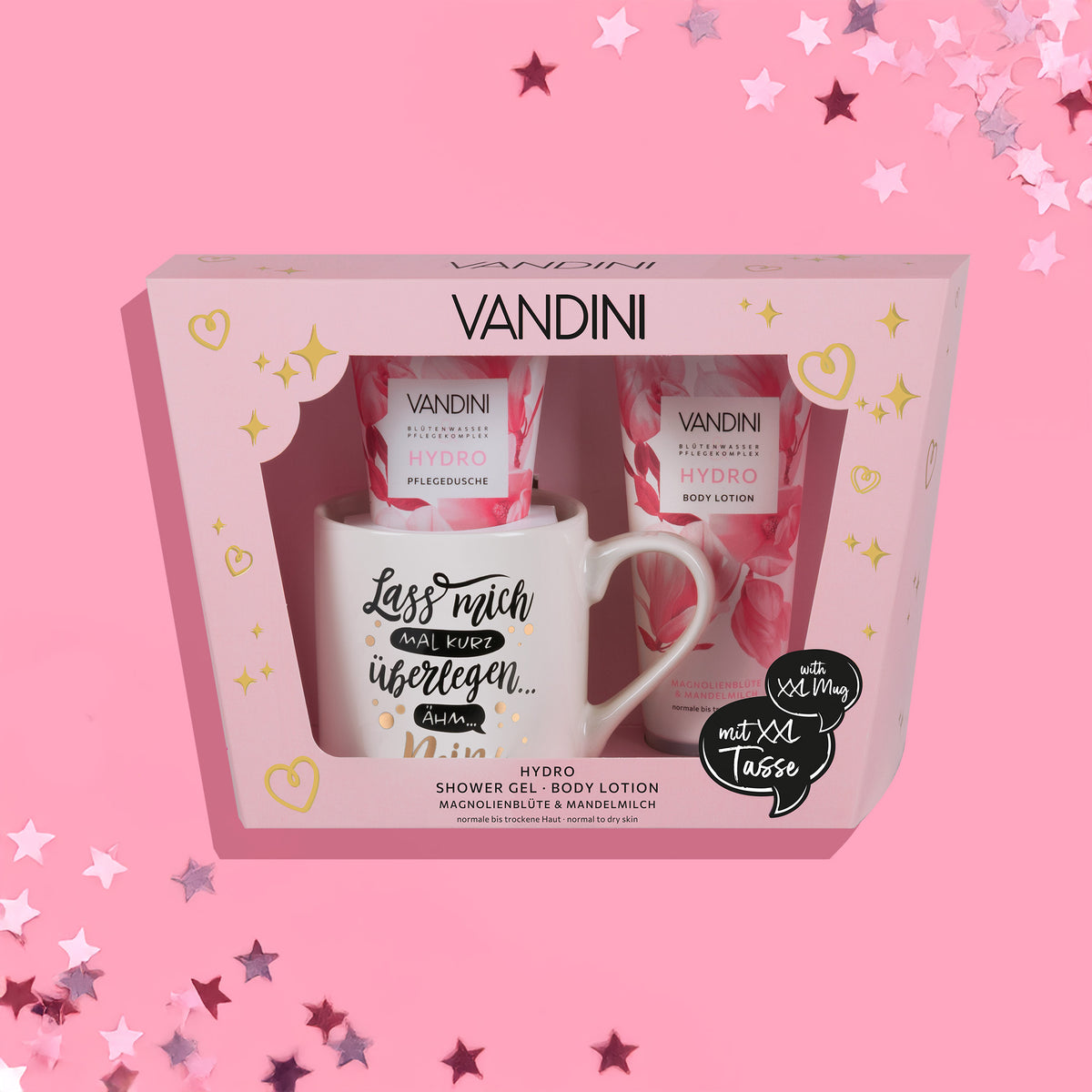 Geschenkset XXL Tasse HYDRO