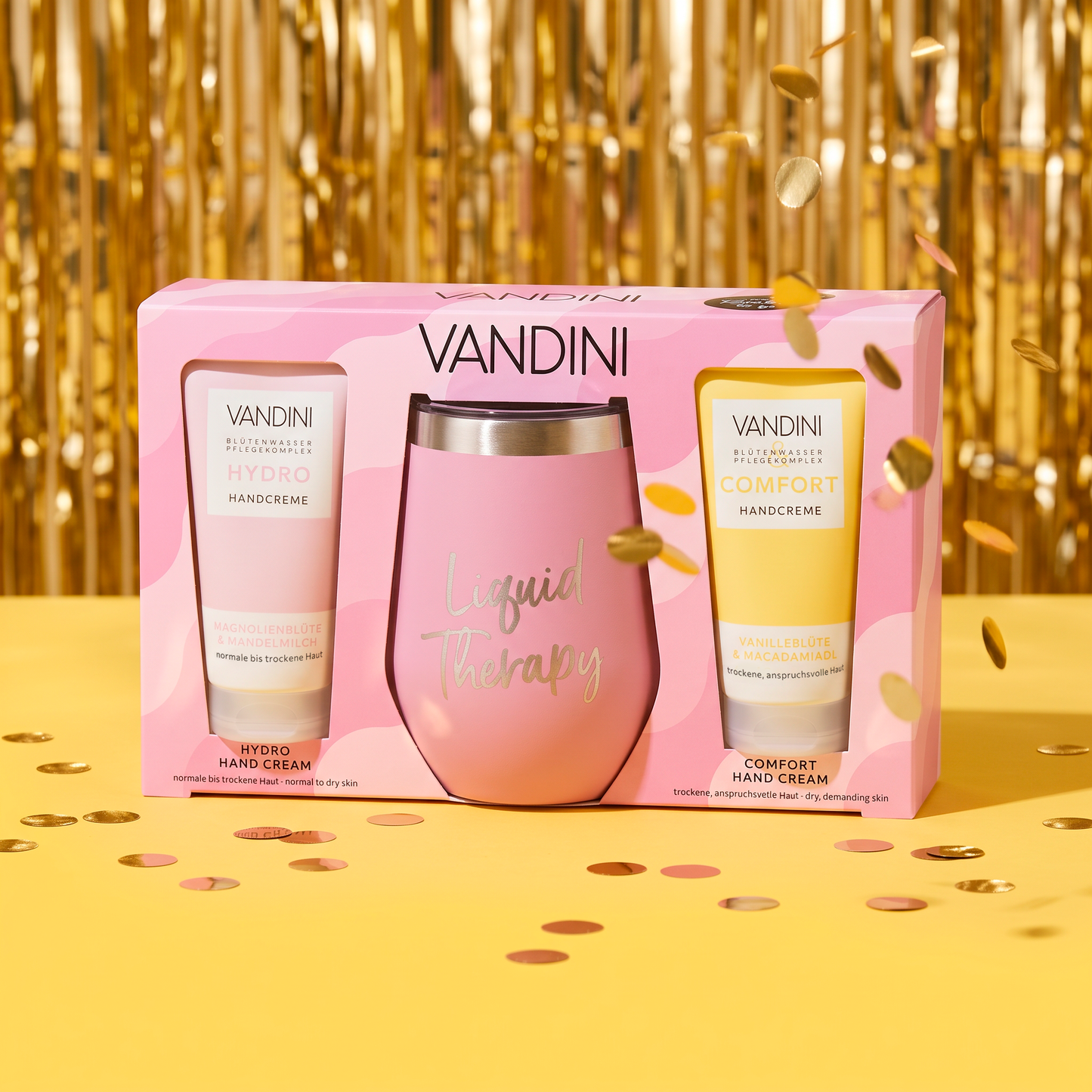Geschenkset Becher To Go "Liquid Therapy"