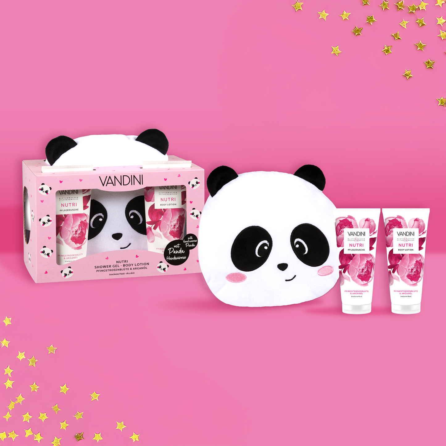 Geschenkset Handwärmer Panda NUTRI