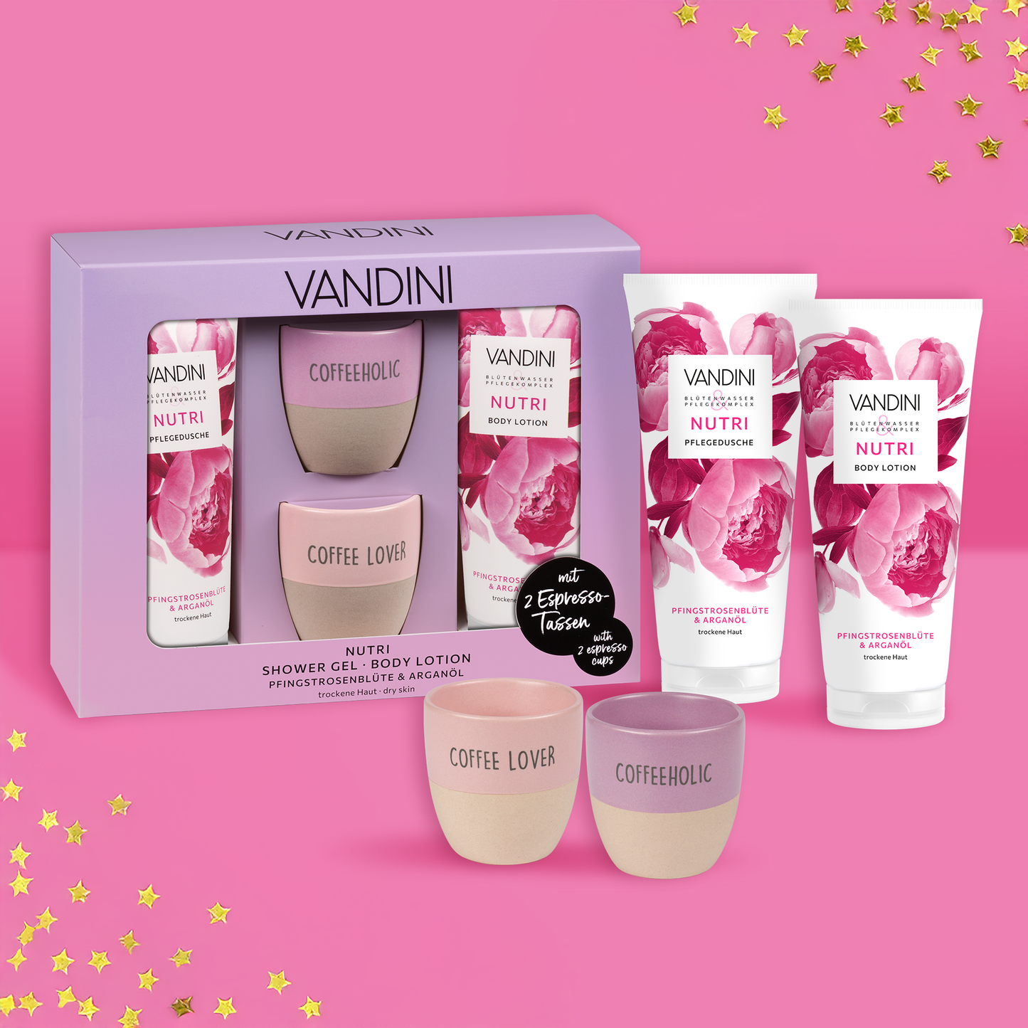 Geschenkset Espressotassen 2er-Set  NUTRI