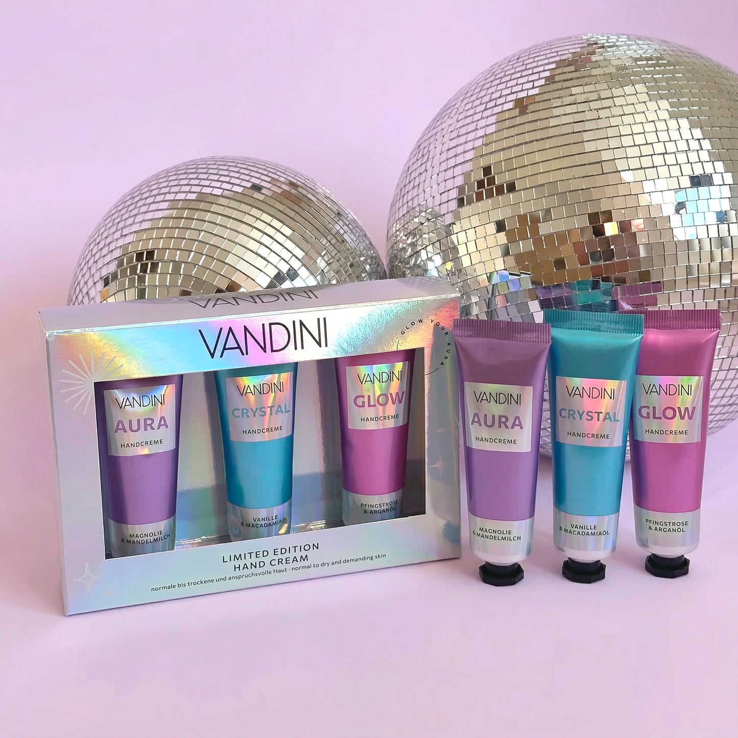 Geschenkset GLOW TRIO Handcreme