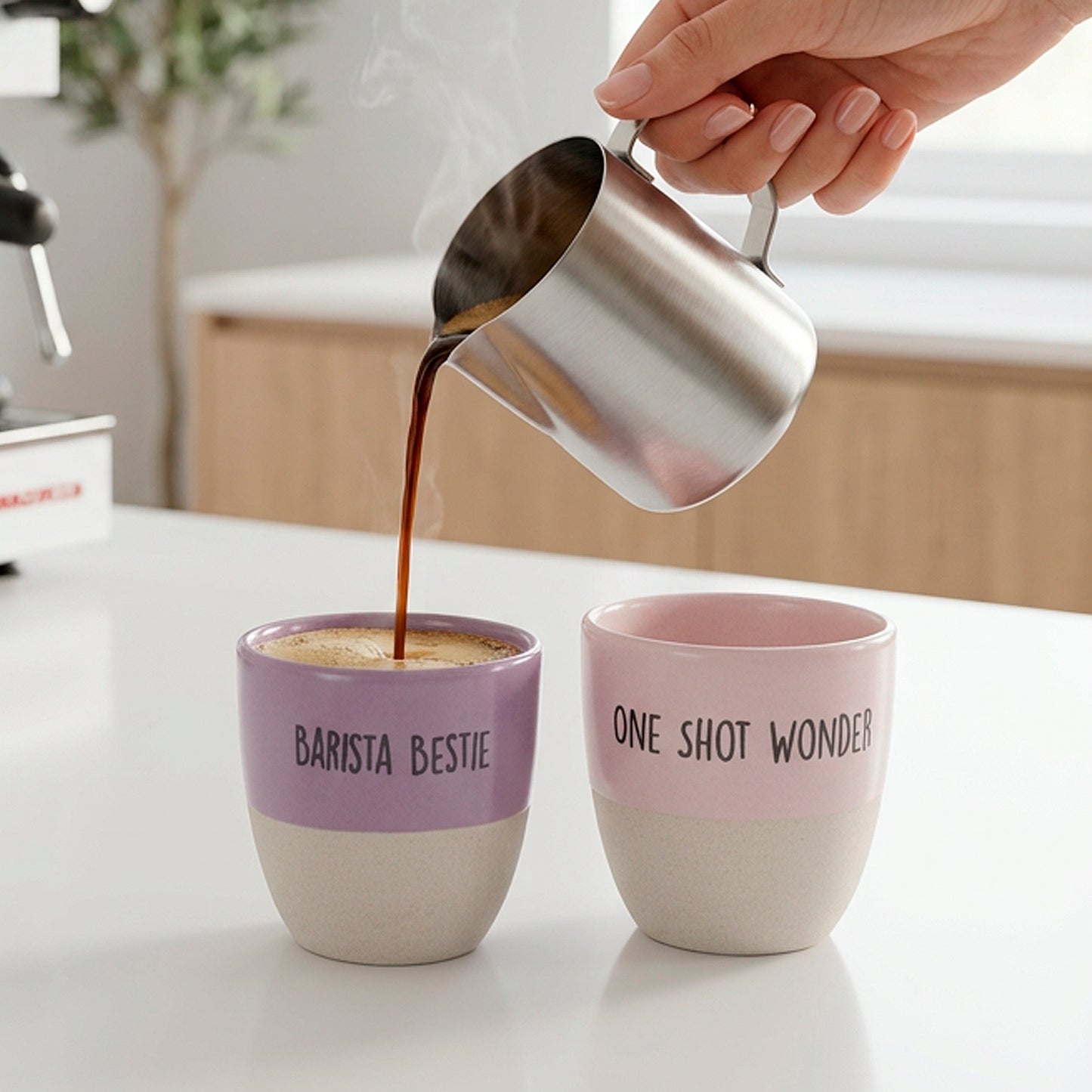 Gift set espresso cups set of 2 NUTRI
