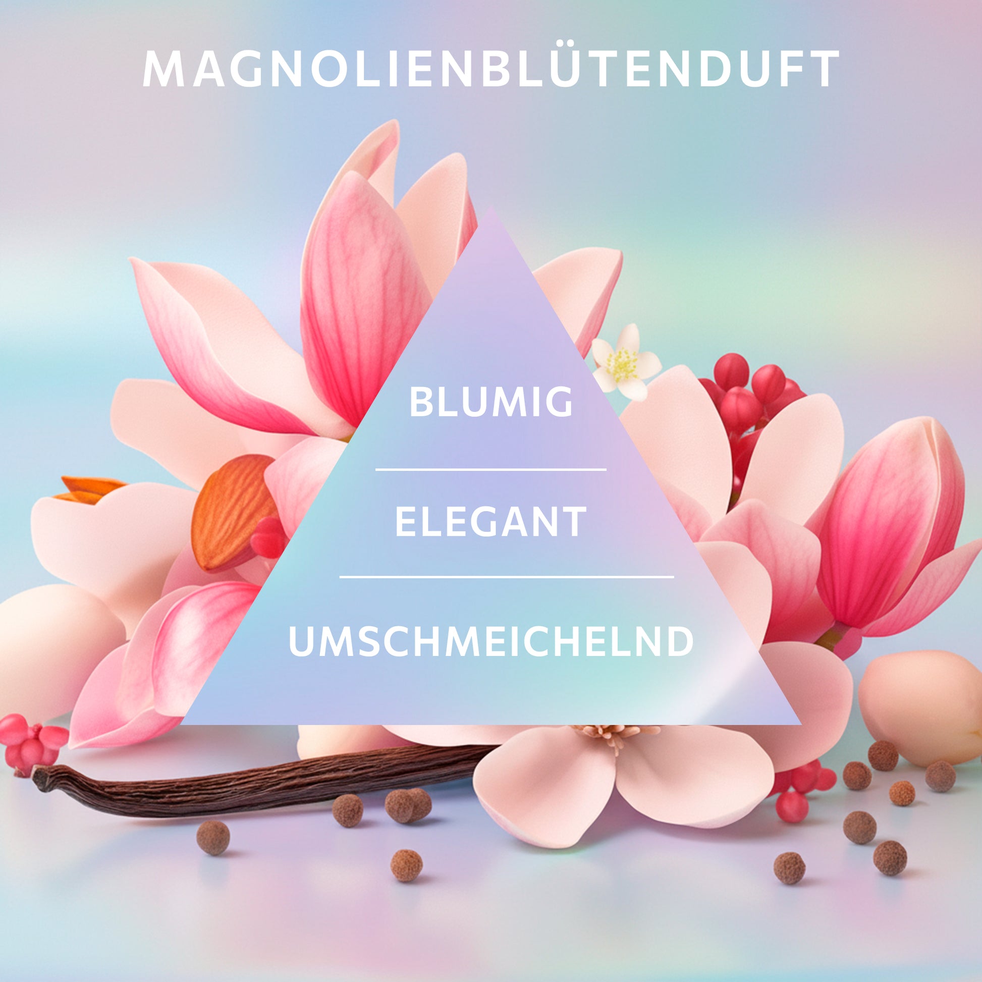 VANDINI Magnolienblütenduft Pyramide Blumig, Elegant, Umschmeichelnd