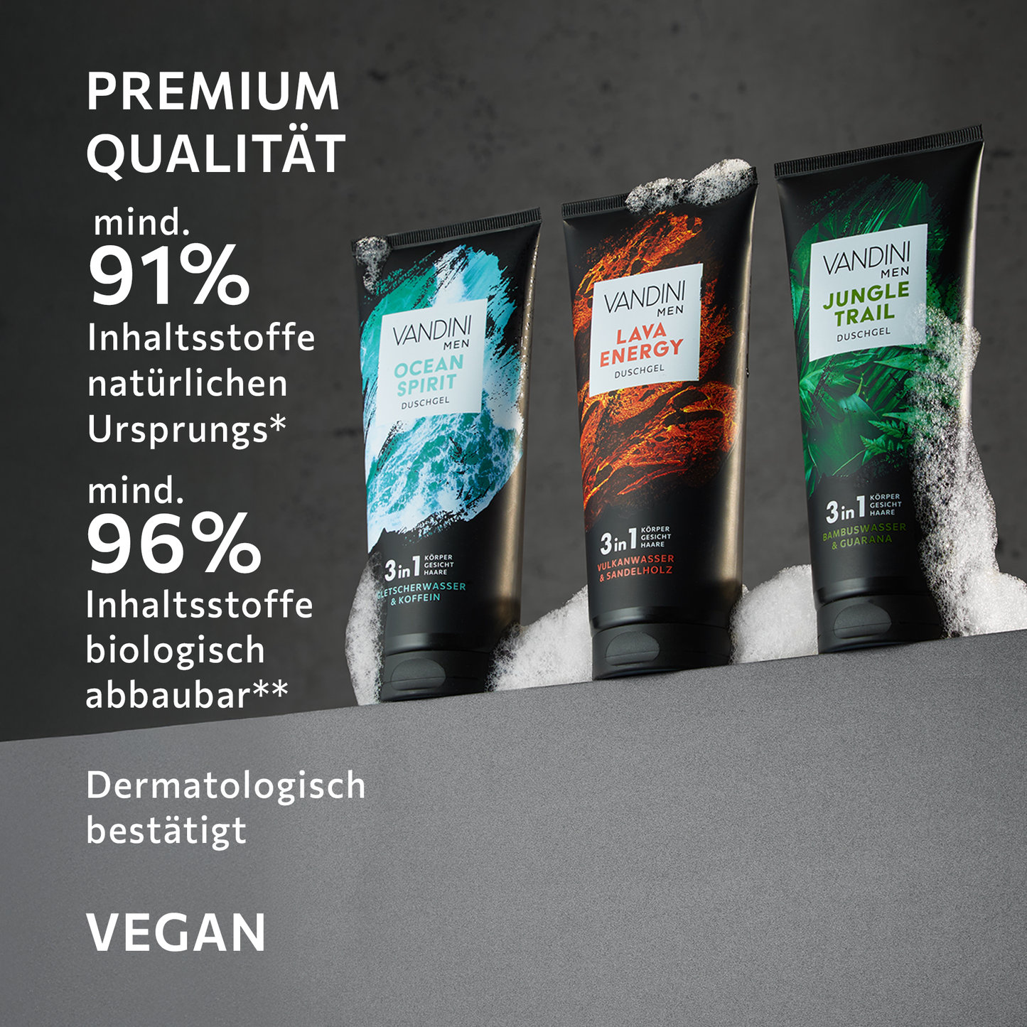 Geschenkset MEN Duschgel Trio