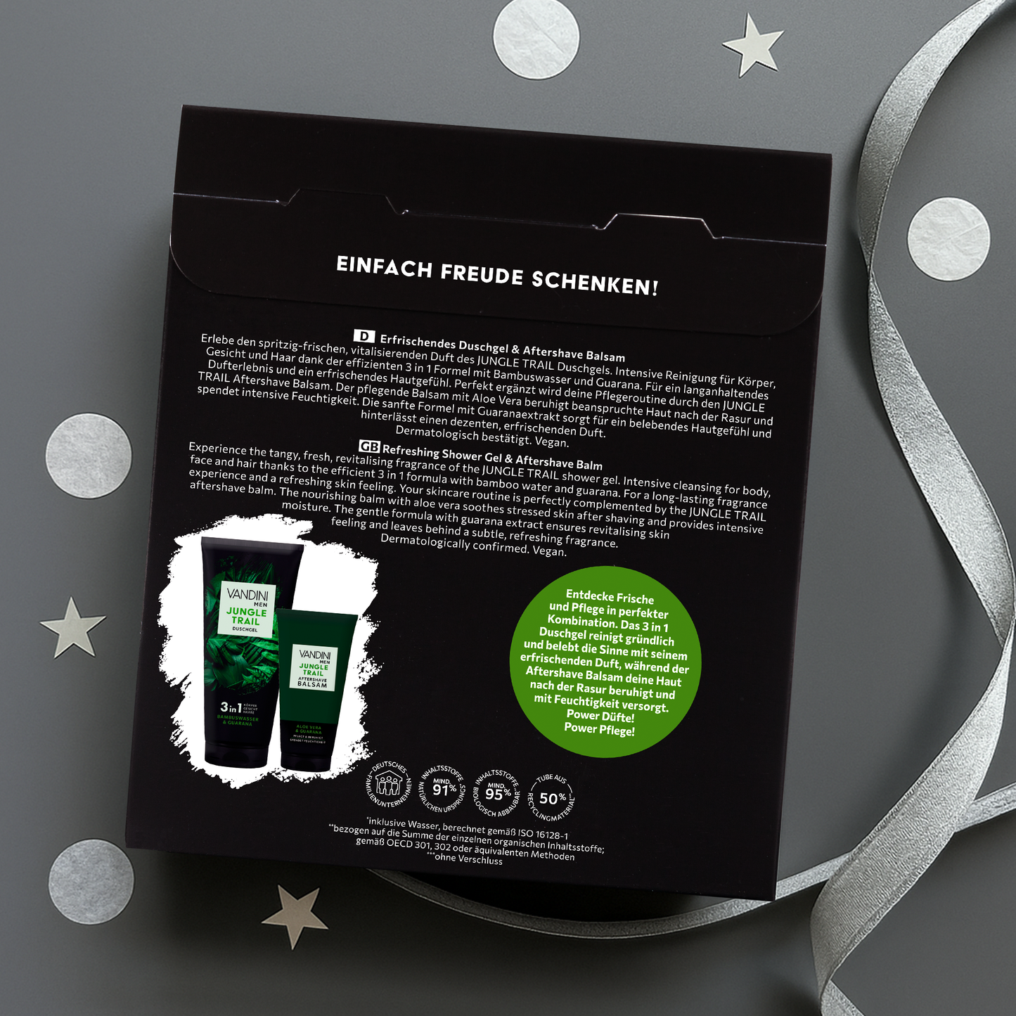 Geschenkset MEN JUNGLE TRAIL
