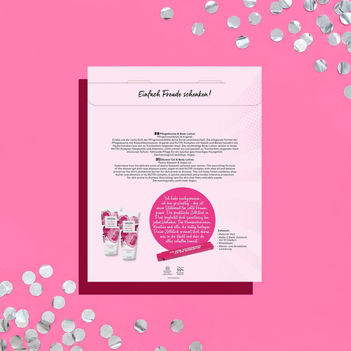Geschenkset Zollstock NUTRI